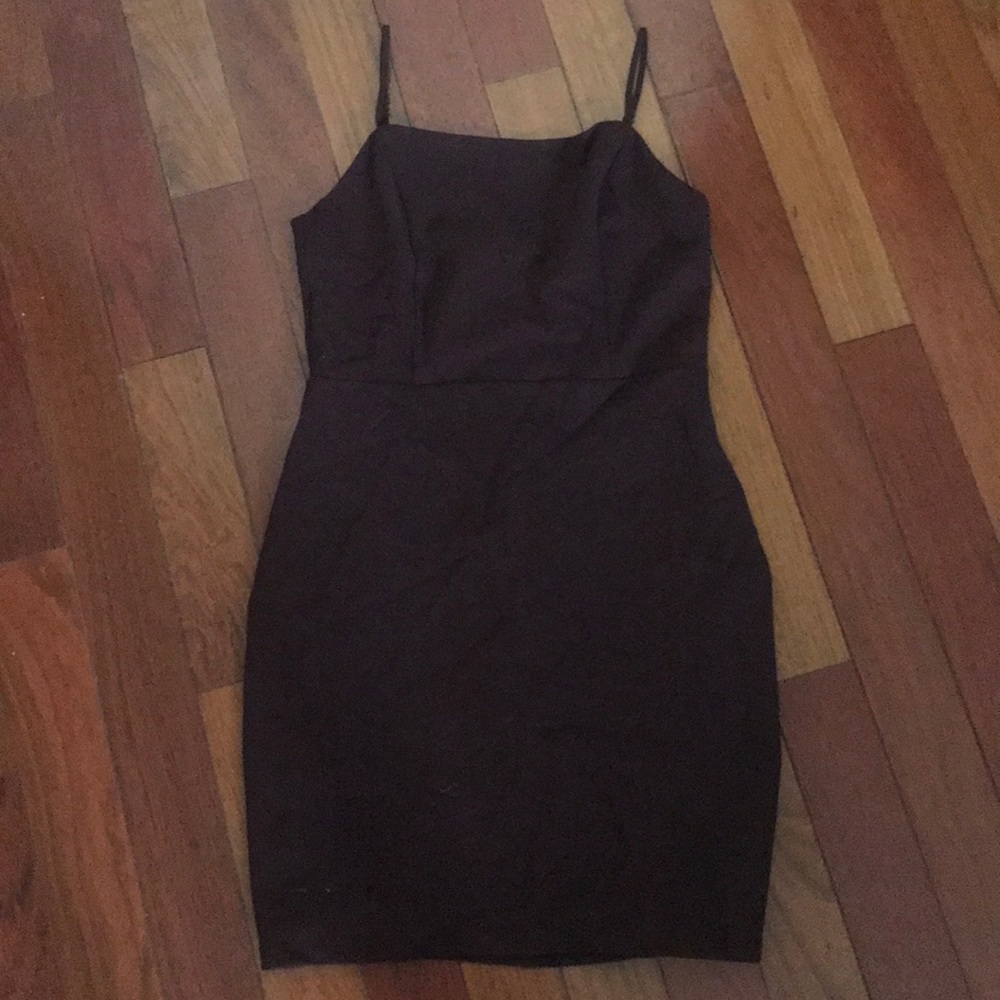 Burgundy dress